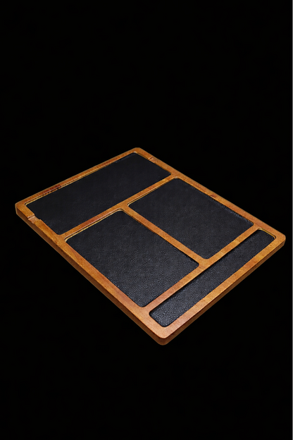 Premium Wooden Desk Organizer